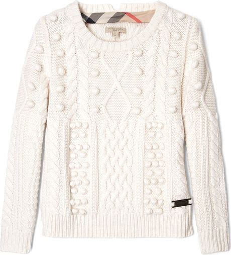 burberry cream jumper|burberry knitwear price list.